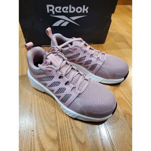 Reebok Work RB546 Safety Toe Shoes Women’s 6 Pink Rose EH